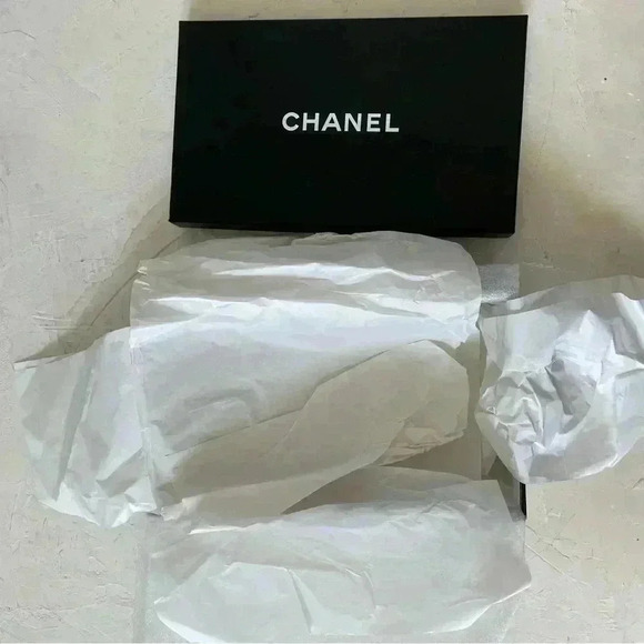 Chanel Espadrille Flats Shoes Box Only! - Picture 9 of 9